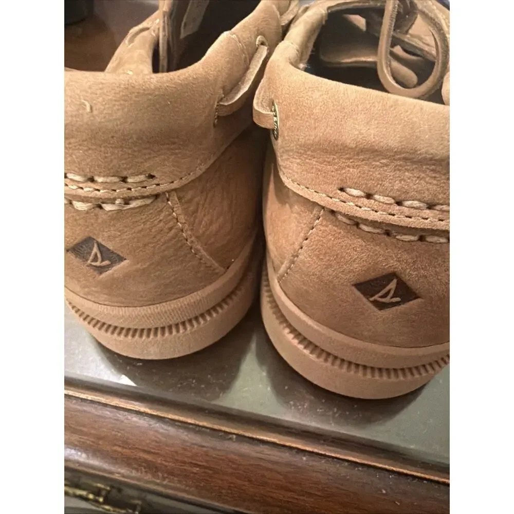 SPERRY Women's 10M Top-Sider Intrepid Leather Boat Deck Shoes Footwear (SRC)